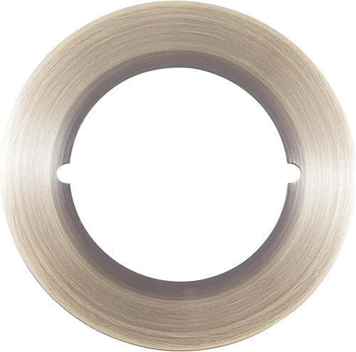 Placa de cicatriz, 2-18" diámetro interior, 3-12" diámetro exterior, latón antiguo por Stone Harbor Hardware