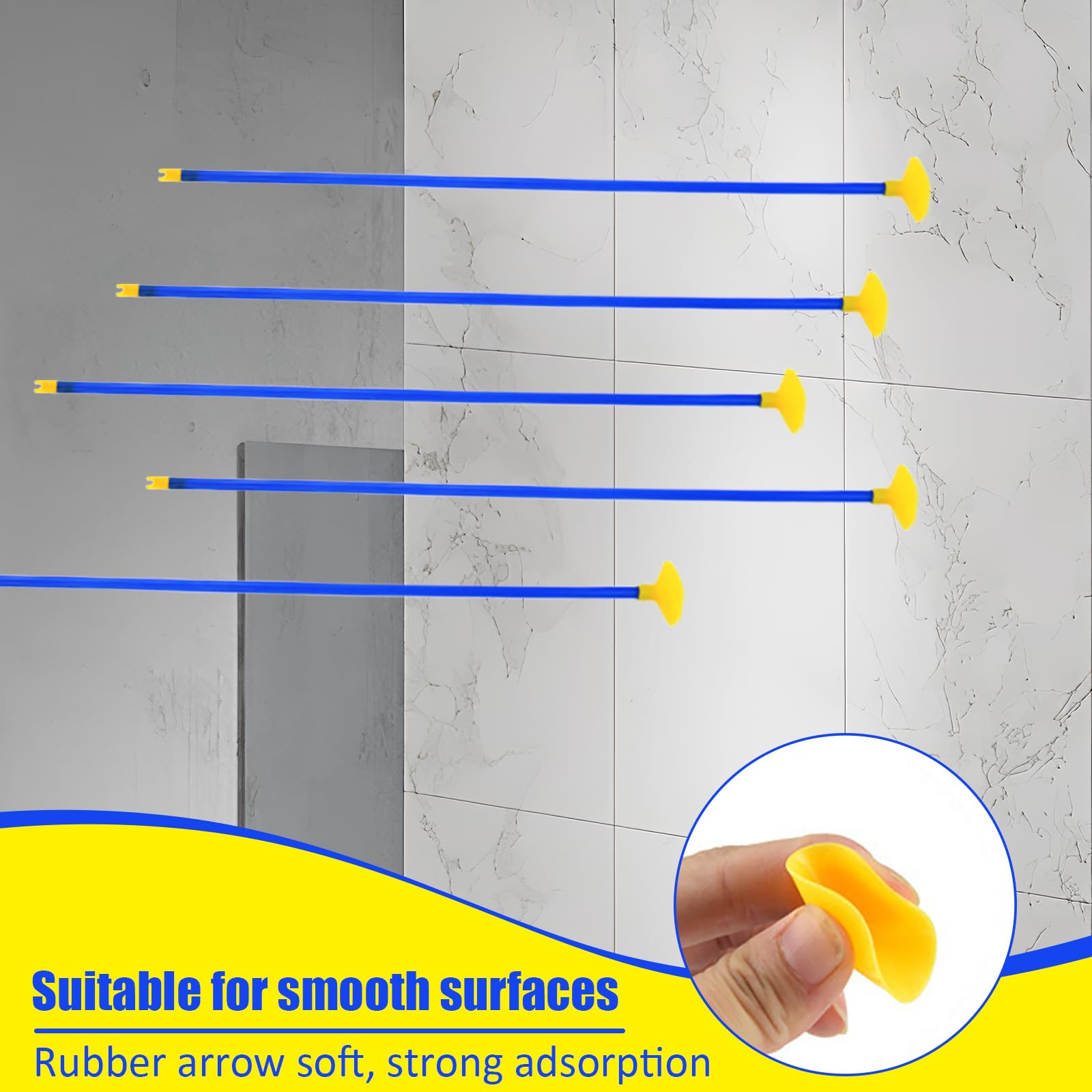 ZGWANSUI 20 Pack Suction Cup Arrows, 16.9 Inch/43cm Replacement Suction Cup Arrows for Archery Bow, Sucker Play Arrows with Rubber Tip for Target Practice, Indoor Outdoor Game, Pink