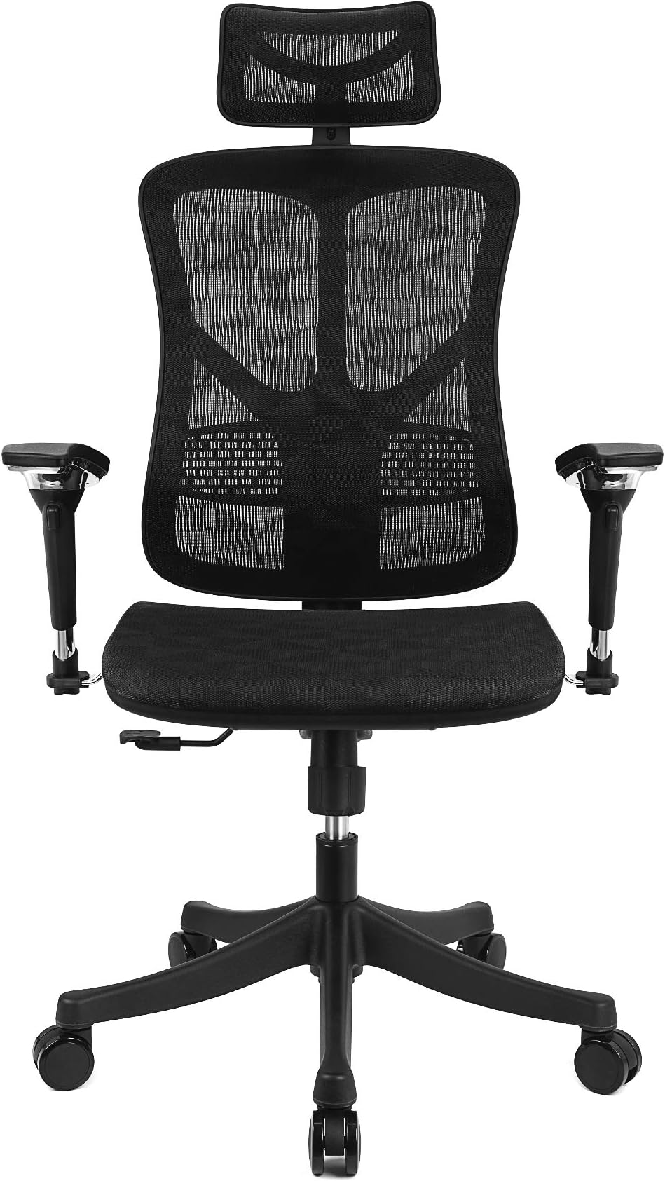 Argomax Ergonomic Mesh Office Chair High Back Swivel Desk Chair Adjustable Headrest Armrest Tilt Back and Tension