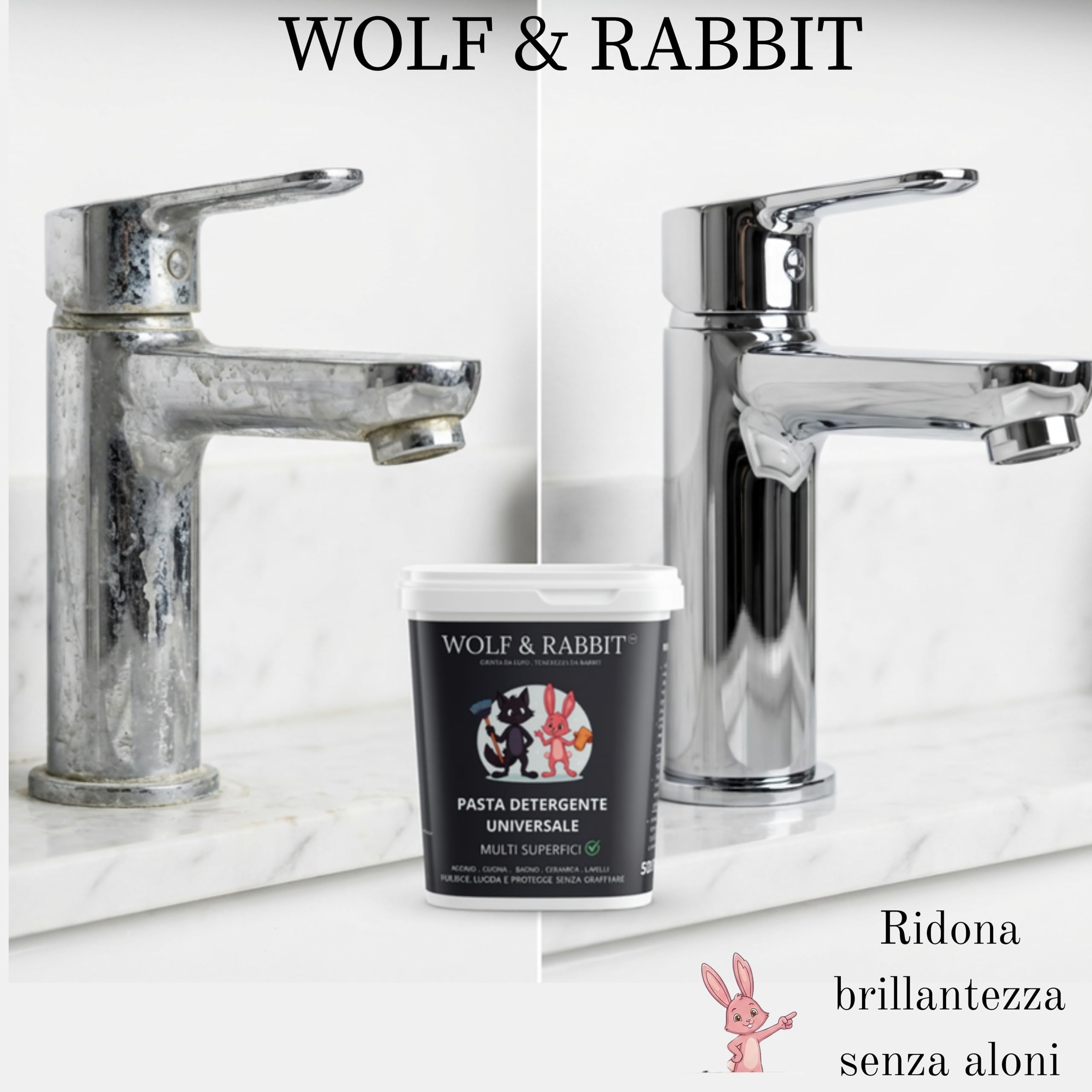 WOLF & RABBIT Pasta Pulente Universale 500g
