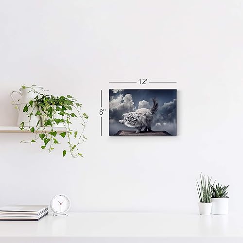 Vista 33 de Smile Art Design Border Collie Bulldog Rottweiler Cachorro Persa Gatito Animal Lienzo Impresión Arte de Pared Pet Cat Dog Lover Sala Dormitorio