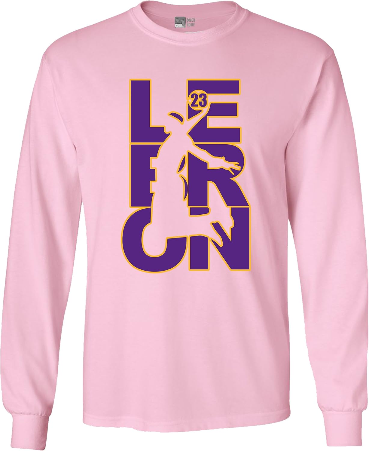 Long Sleeve Adult T-Shirt L23 23 LA Basketball Sports Fan Wear DT