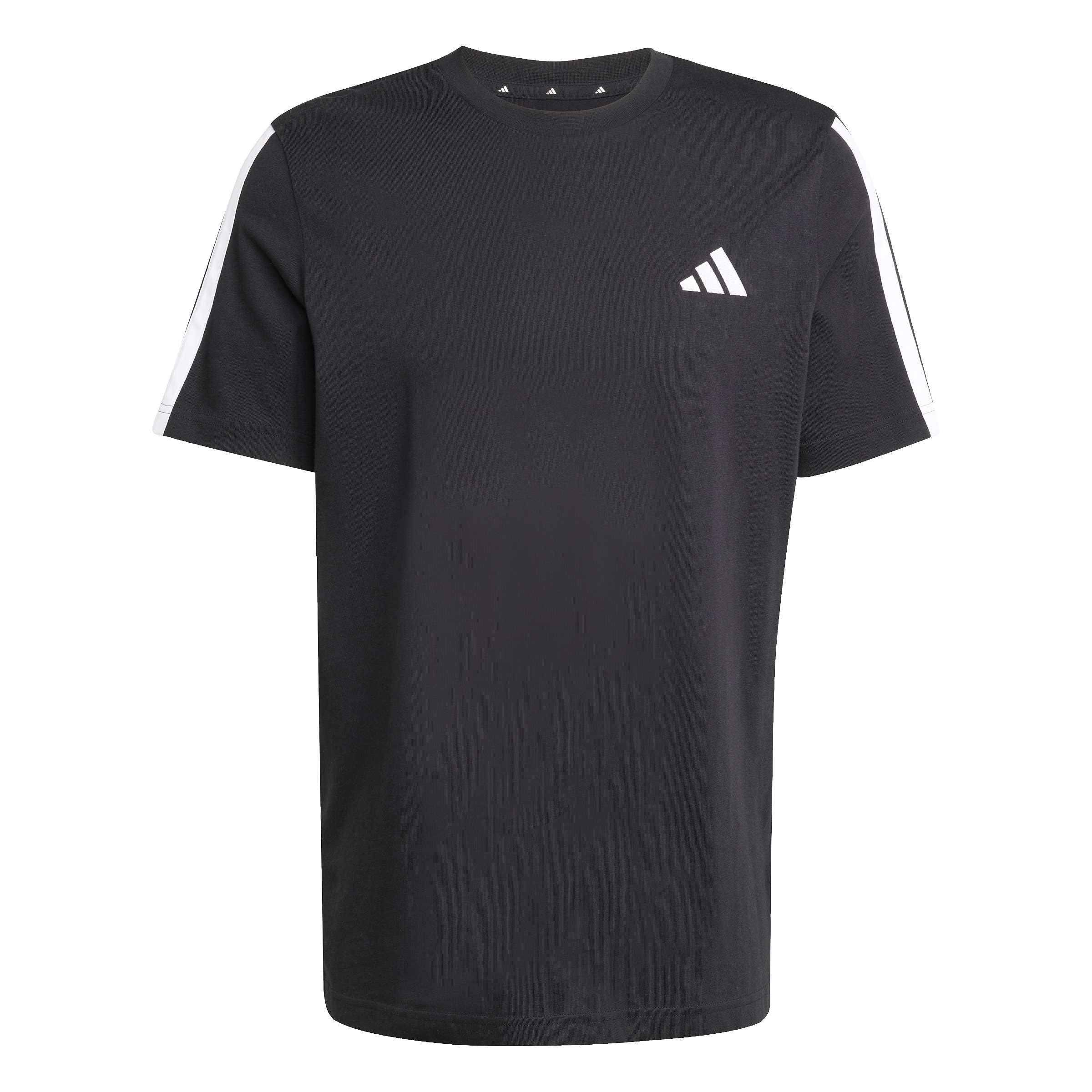 adidas Sportswear Men's 3-Stripes T-Shirt, Black, Size S, Men