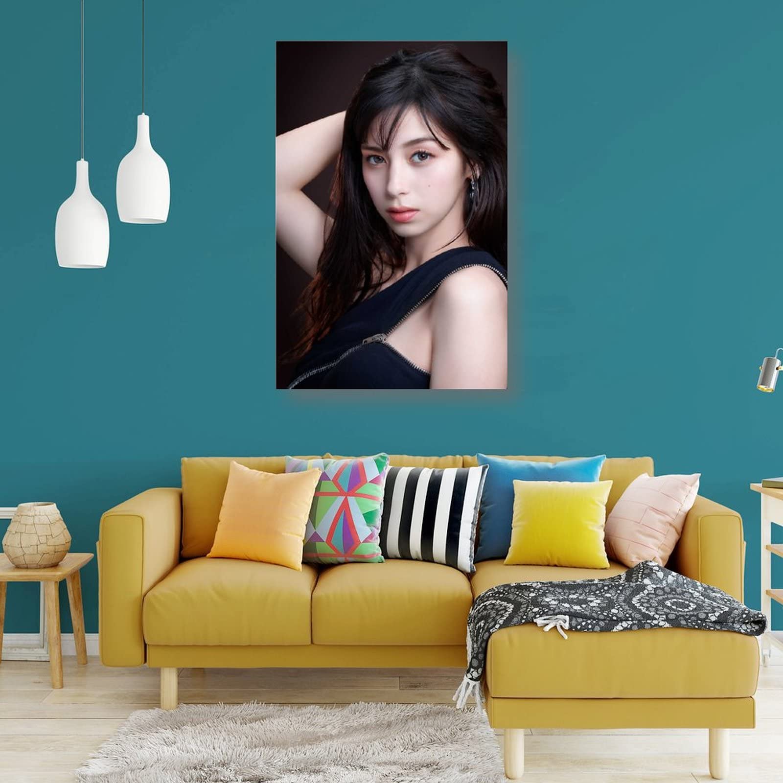 Amazon.co.jp: 中条あやみ 無敵の横顔 ポスター キャンバス 芸術