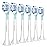 BrightDeal Replacement Heads for Philips Sonicare ProtectiveClean 4100 5100 6100 DiamondClean 9500 ExpertClean 7500 FlexCare HealthyWhite Electric Sonic Toothbrush C3 G3 W3 C2 G2 Brush, White, 6 Pack