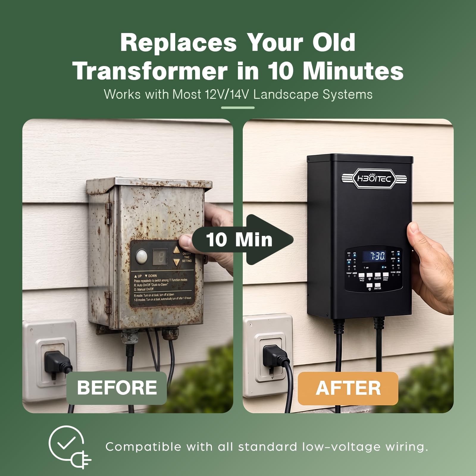 HIBOITEC Low Voltage Transformer - 2 Zone Control -8