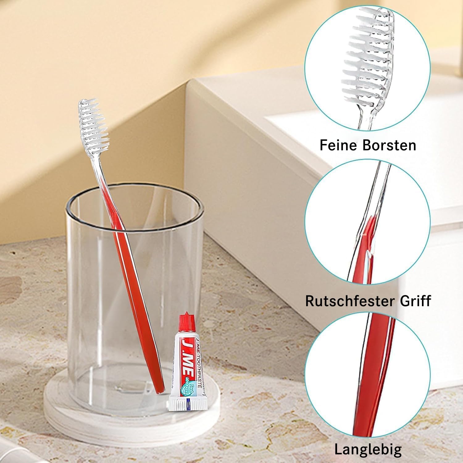 150 cepillos de dientes desechables con pasta de dientes, empaquetados individualmente higiénicamente, cepillos de dientes de viaje manuales con cerdas suaves para huéspedes del hotel, donaciones para