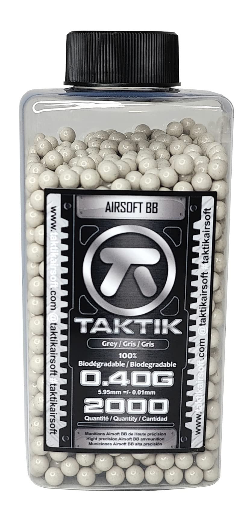 Billes Arsuk Biodégradables ARSUK Billes D'Airsoft Recharge Balles 6mm 0.20g, De Haute Qualité Billes Arsuk 6mm