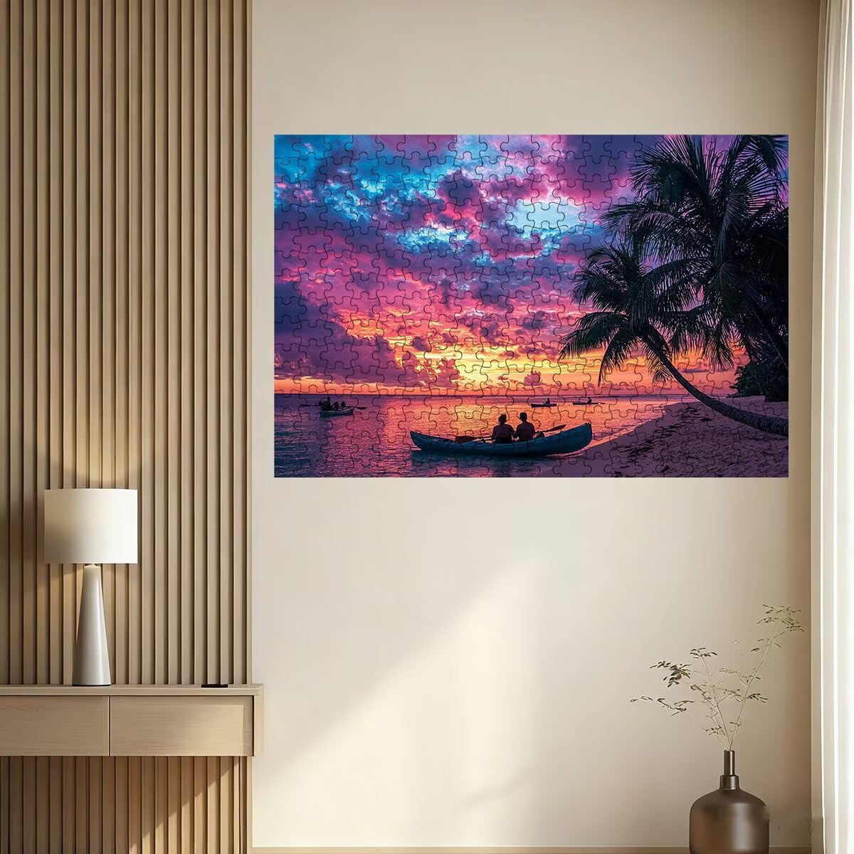 Puzzle dla dorosłych 2000 puzzli plażowych, 2000 sztuk, dla dorosłych, drewniane puzzle do dekoracji wnętrz, niemożliwe gry logiczne, wyjątkowe prezenty dla kobiet, prezenty dla mężczyzn, wymagający