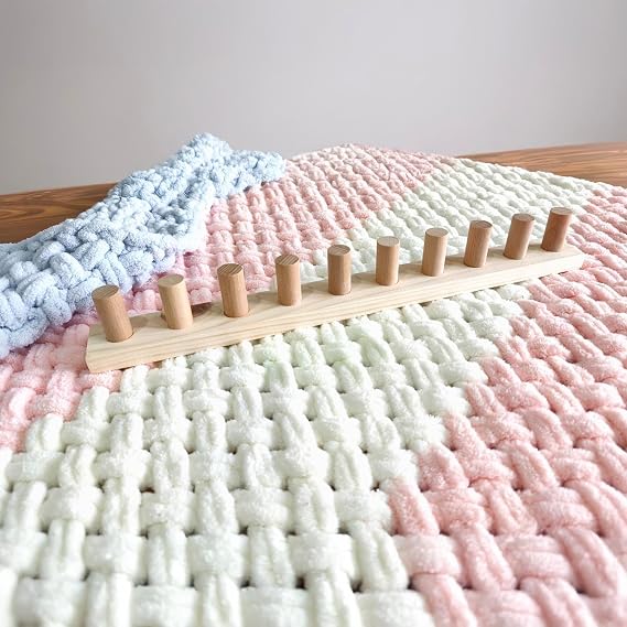 18 Chunky Knitting Blanket Loom - Custom Knitting Loom