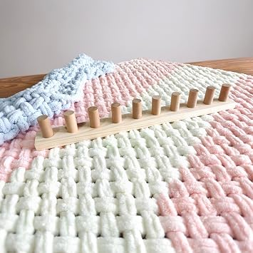 18 Chunky Knitting Blanket Loom - Custom Knitting Loom