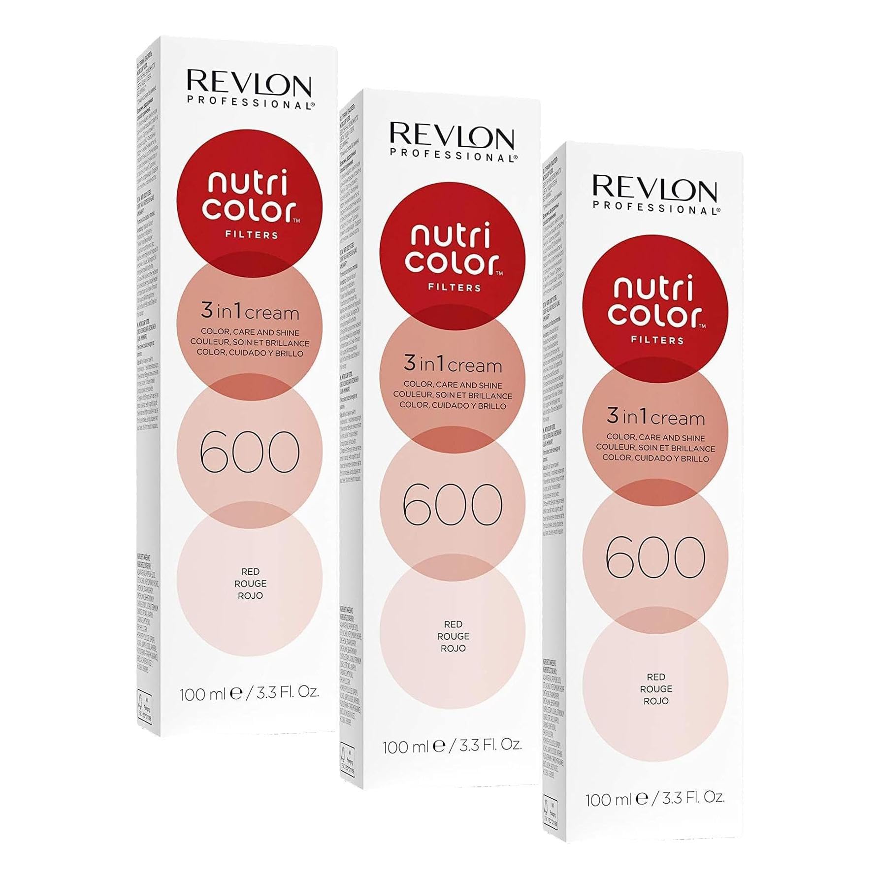 Revlon Colour Rp Nutri Color Filters 600 100ml (3 paketi)