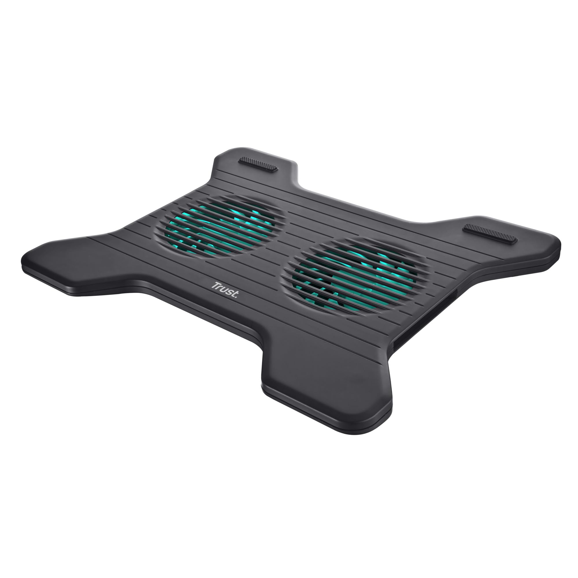 Trust Xstream Breeze Support de Refroidissement pour Ordinateur Portable 10" à 16" - 2 Ventilateurs intégrés