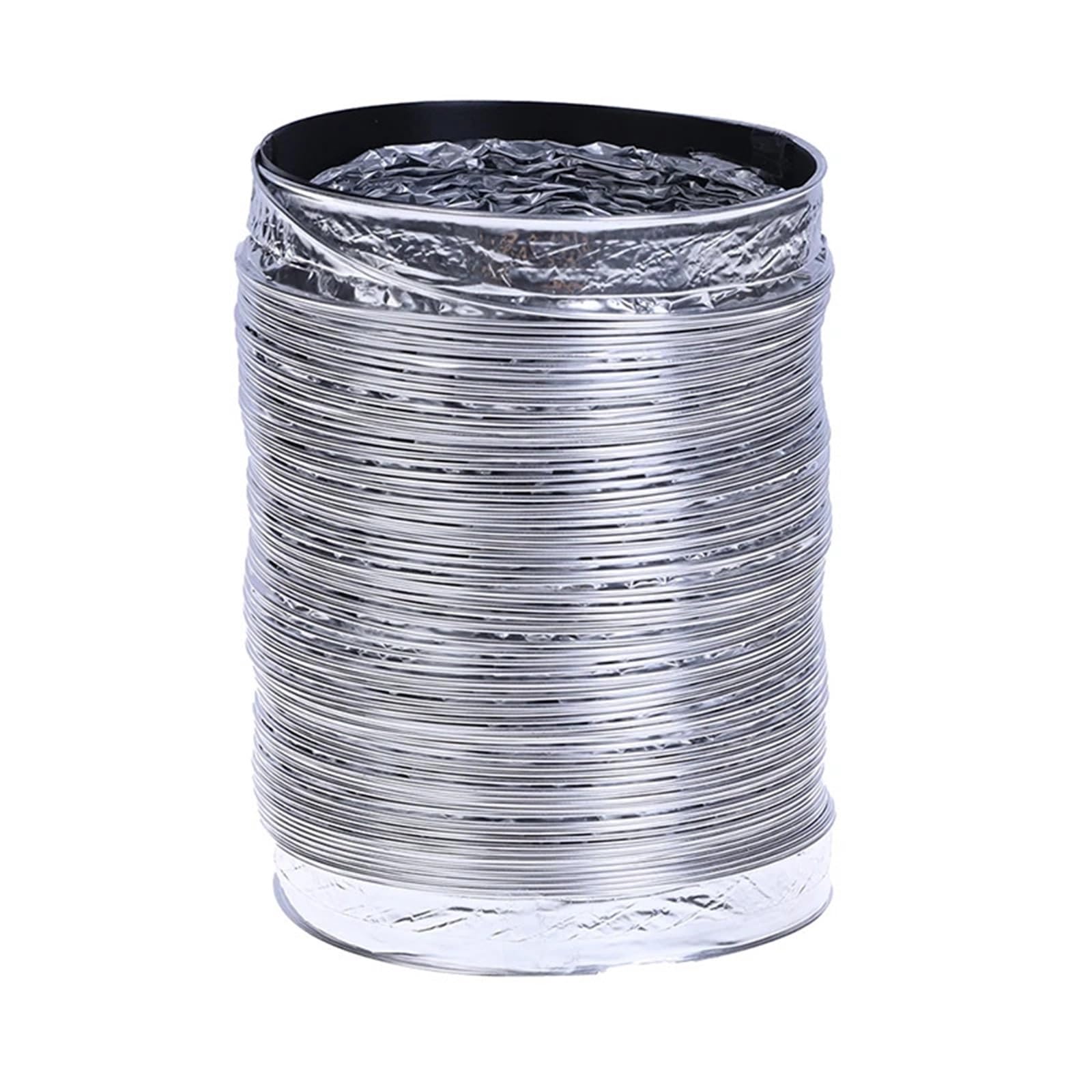 Znjamn One Color 2Pcs Aluminum Ventilator Pipe Air Ventilation Hose Flexible Exhaust Duct For Extractor Fans
