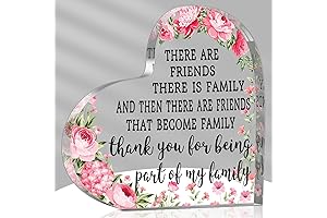 Personalized Flower Acrylic Plaque Thoughtful Gifts for Close Friends Female