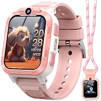 IOWODO Smartwatch Bambini 4G con Videochiamata, 1.85" Orologio Telefono Bambini con GPS