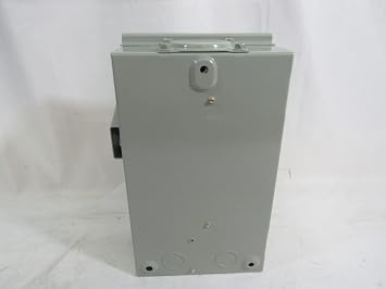 Eaton Cutler-Hammer DG321NRB Fusible Safety Switch, NEMA-3R, 30A, 240V, 4-Wire