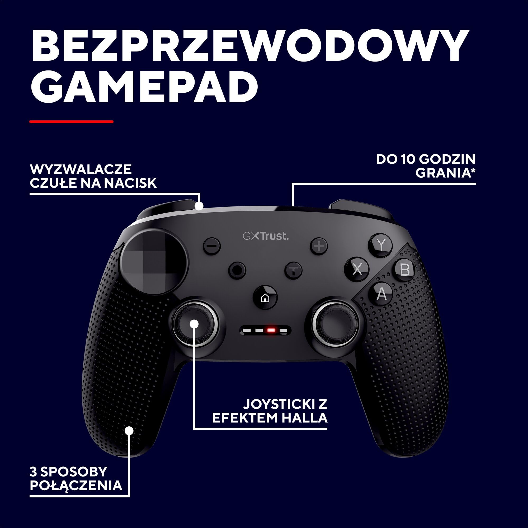 GXTrust Muta bezprzewodowy kontroler Nintendo Switch 2 / PC/Android