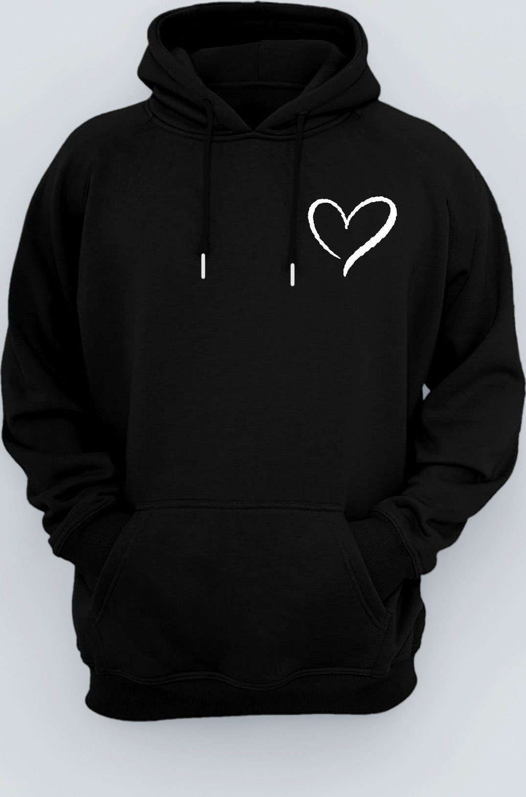 Men's Printed Fleece Hooded Sweatshirt