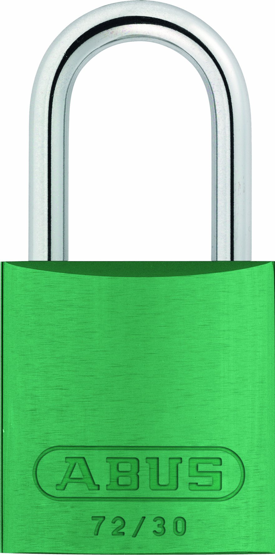 ABUS Green 72/30 Lockout Tagout Padlock w/ 1" Shackle, Single Padlock, Keyed Different, 1 Padlock with 2 Keys