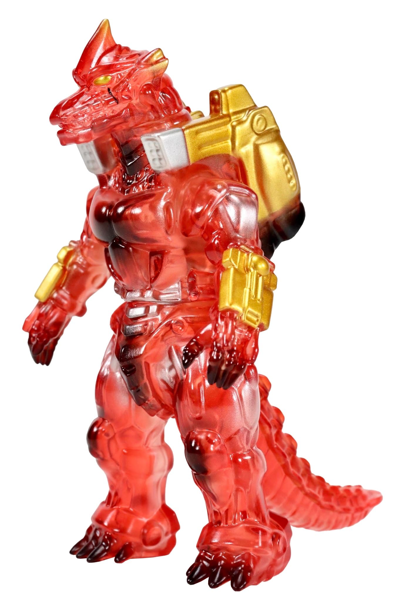 CCP serie medie Godzilla EX [Vol. 7] Mechagodzilla (2002) Clear Red Ver., circa 4,7 pollici (120 mm), PVC preverniciato finito morbido vinile figura