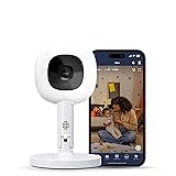 Nanit Pro Smart Baby Monitor & Flex Stand - 1080p Wi-Fi Video Camera, Sensor-Free Sleep & Breathing Motion Tracker, 2-Way Audio, Sound/Motion/Cry Notifications, Night Vision, and Breathing Band
