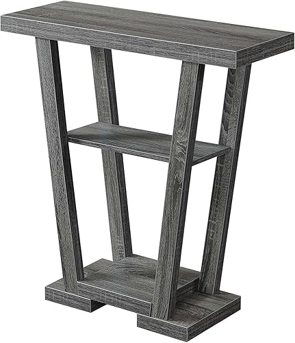 Miniatura 28 de Convenience Concepts 121399WGY Negro,Caoba,Blanco,Espresso,Mármol negro sintético/gris desgastado,Mármol blanco sintético/blanco,Gris(Weathered