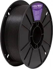 Filamento PETG Preto 1kg - 1.75Mm Voolt 3D Para Impressora 3D