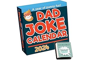 Dad Joke Calendar 2024 | Daily Dad Jokes Desk Calendar