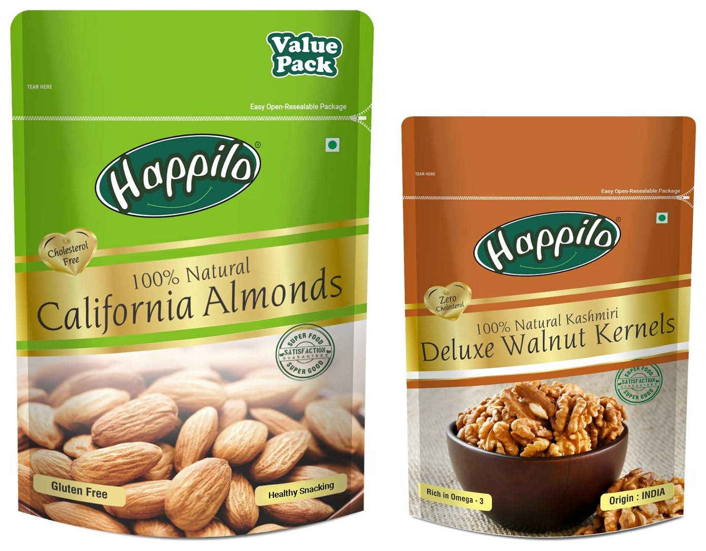 See full amazon price history chart for Happilo 100% Natural Premium Californian Whole Almonds Value Pack Pouch, 500 g & Deluxe 100% Natural Kashmiri Walnut Kernels, 200g Happilo 100% Natural Premium Californian Whole Almonds Value Pack Pouch, 500 g & Deluxe 100% Natural Kashmiri Walnut Kernels, 200g (B099D6WJK9) Amazon Price History, Amazon Price Tracker