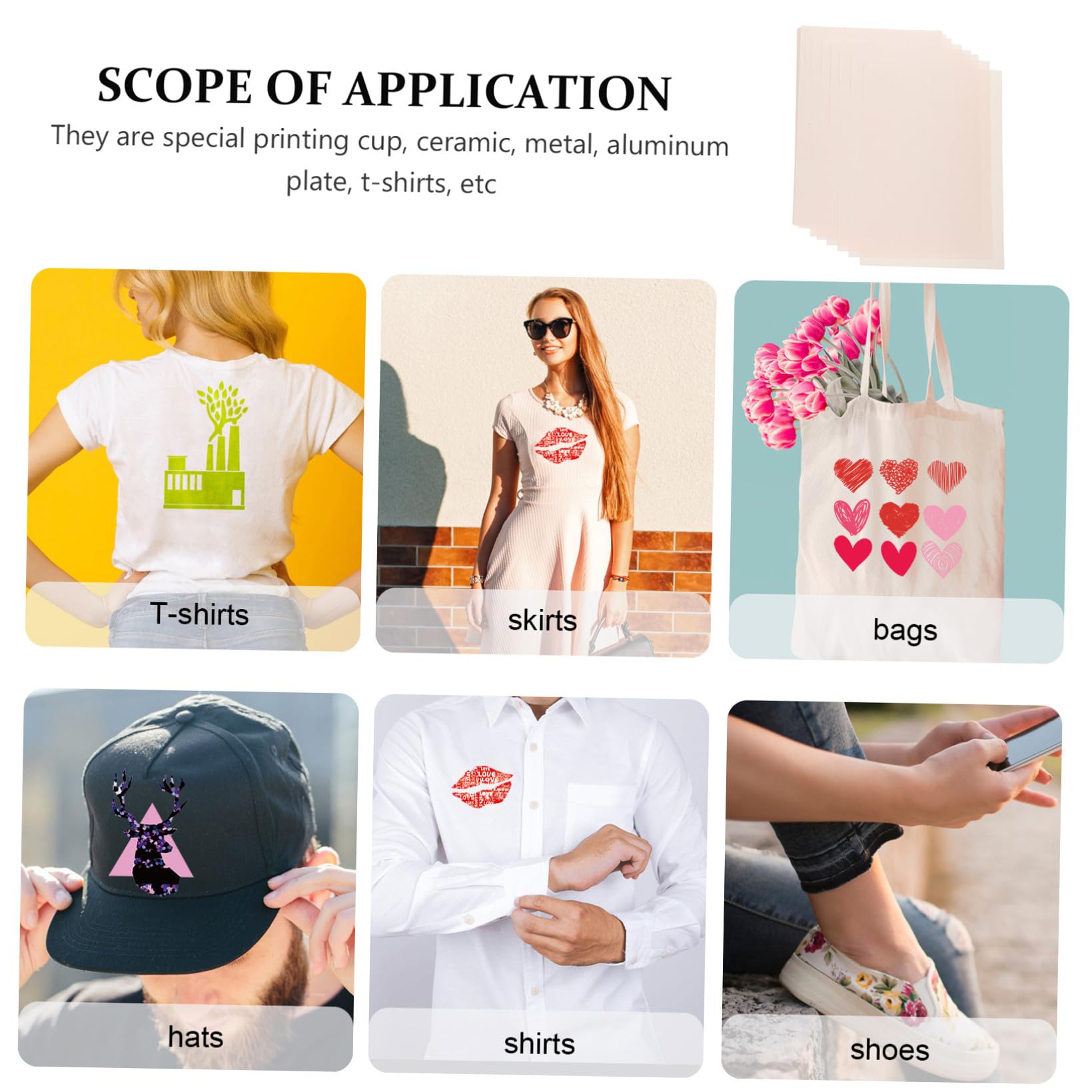A4 Sublimationspapier Rosa Papier für Thermotransfer