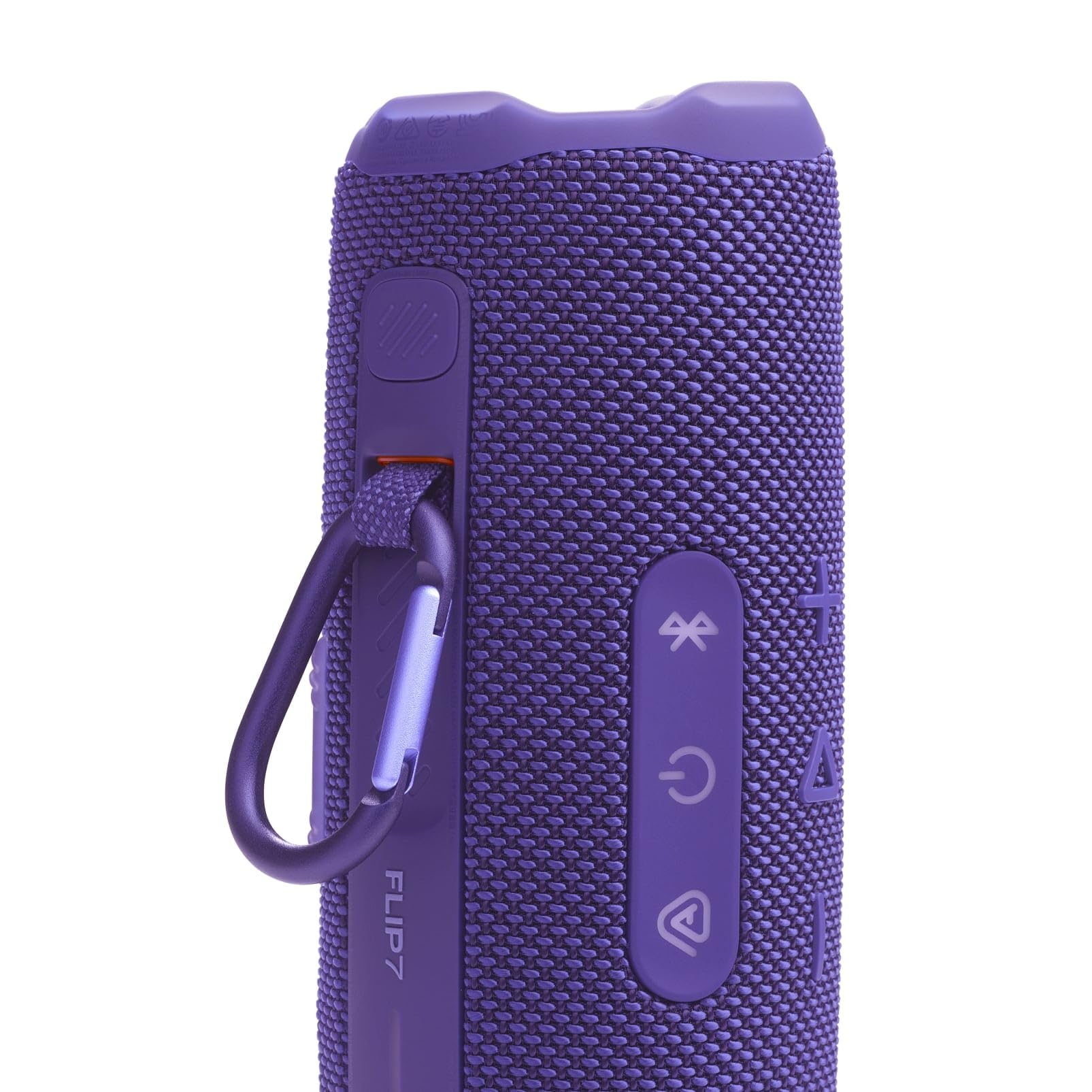 JBL Flip 7 Speaker Bluetooth Portatile Wireless, 16 Ore di Autonomia, Impermeabile IP68, Resistente alla Polvere e Antiurto, Suono Pro con AI Boost, Connessione Multi-Speaker Auracast, Viola - Vista 7