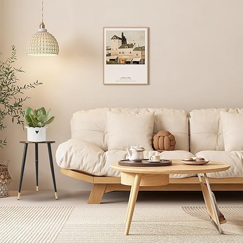 Miniatura 5 de InHomFu Soporte para plantas de interior, moderno soporte alto para plantas, taburete de madera de mediados de siglo, soporte para macetas Home