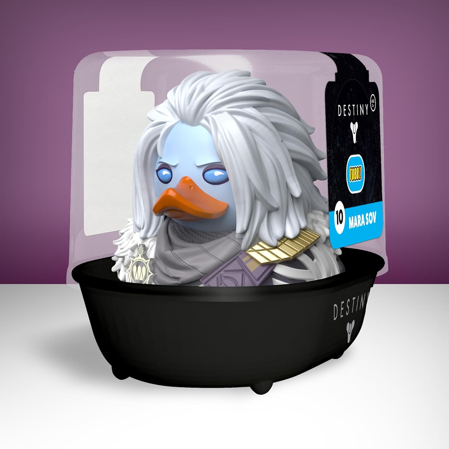 TUBBZ First Edition: Destiny 2 - Mara Sov Cosplaying Rubber Duck Vinyl Figure Mara Sov (Bathtub)