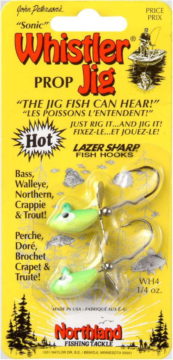 northland outdoors magazine on Amazon Com Northland Tackle 1 4 Oz Whistler Jig Parakeet Fishing Jigs Sports Outdoors