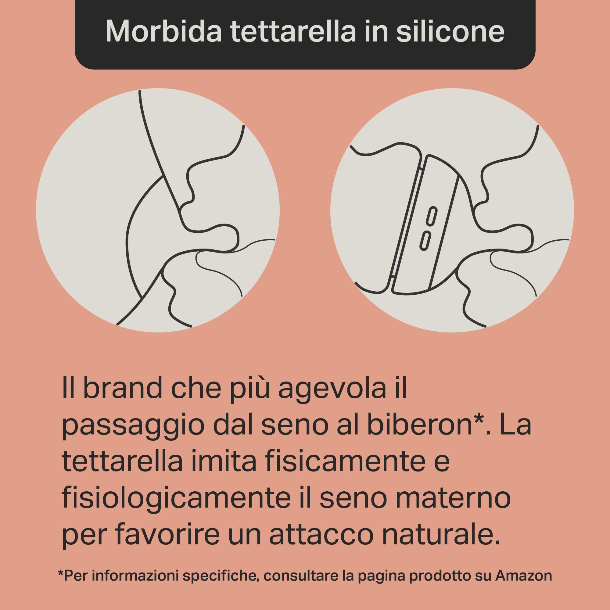 Tommee Tippee Biberon Closer to Nature , Tettarella Simile al Seno a Flusso Lento con Valvola Anticolica, 260ml, Confezione da 2, Ollie il Gufo