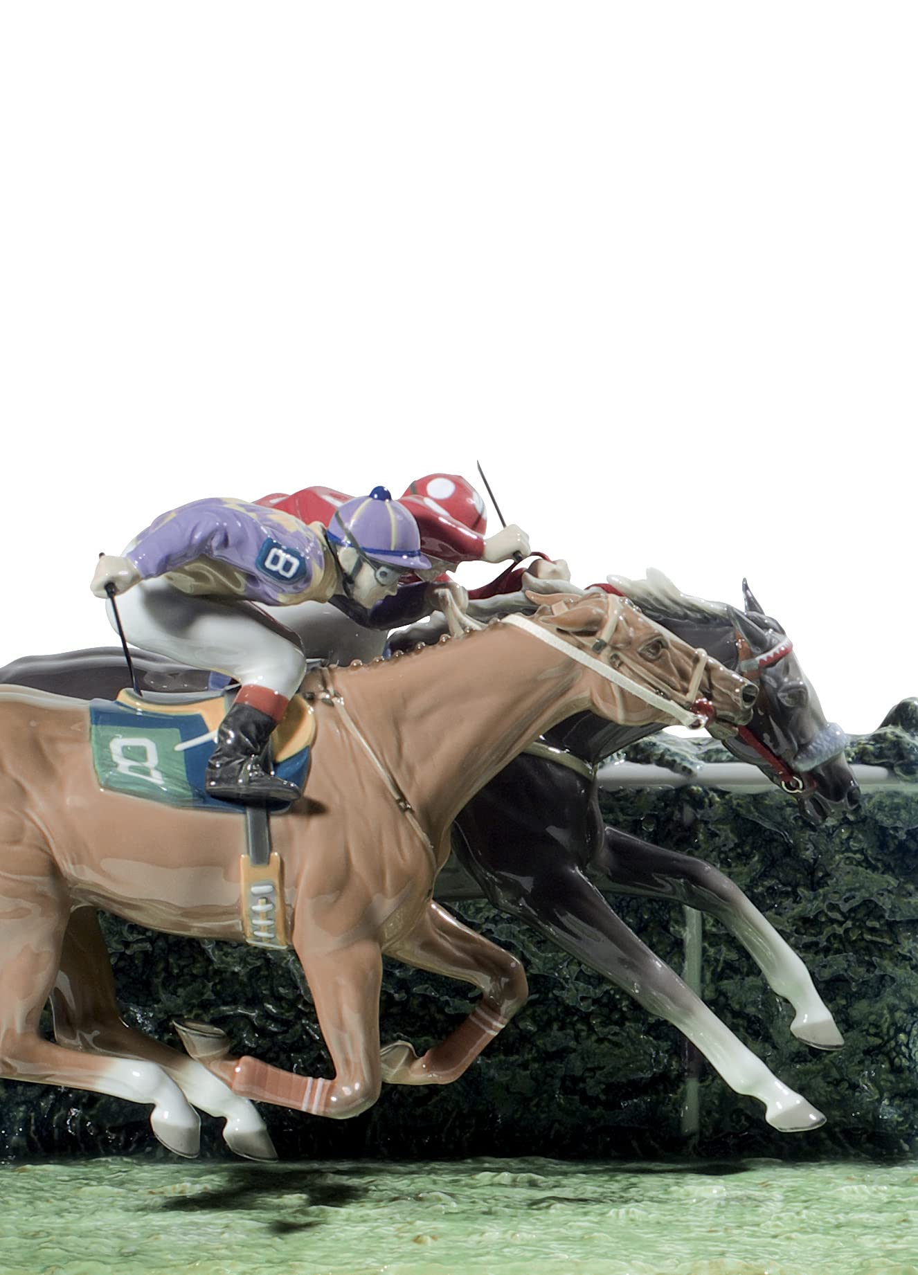 Amazon.co.jp: LLADRÓ at The Derby 磁器ホース : ホーム＆キッチン