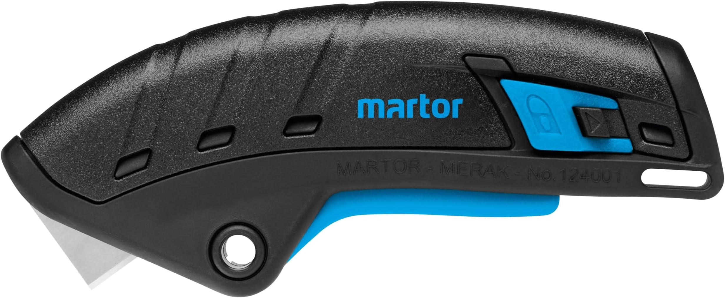 Martor 124001.02 Safety Knife Secupro Merak, Blue/Black