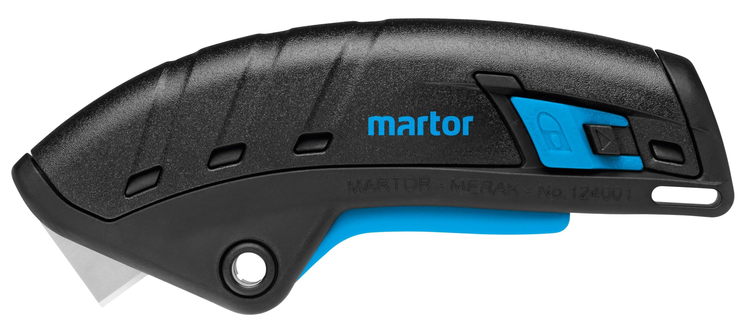 MARTOR124001.02 Merak Polycarbonate Retractable Safety Cutter/Knife