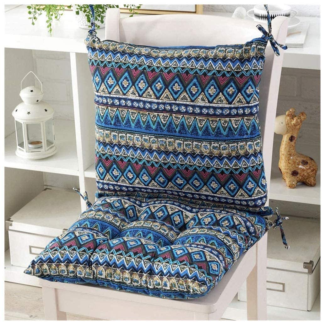 Coussin de chaise avec dossier design 3 pour fauteuil de jardin de terrasse