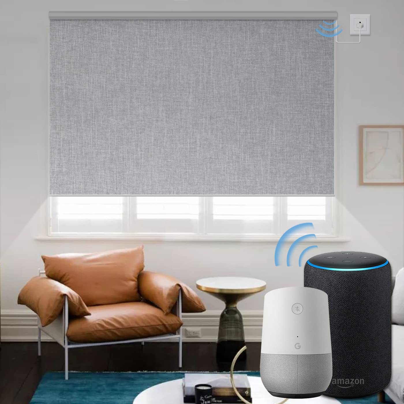 Amazon｜Graywind 電動ロールスクリーン Alexa/Google/Siri対応 100