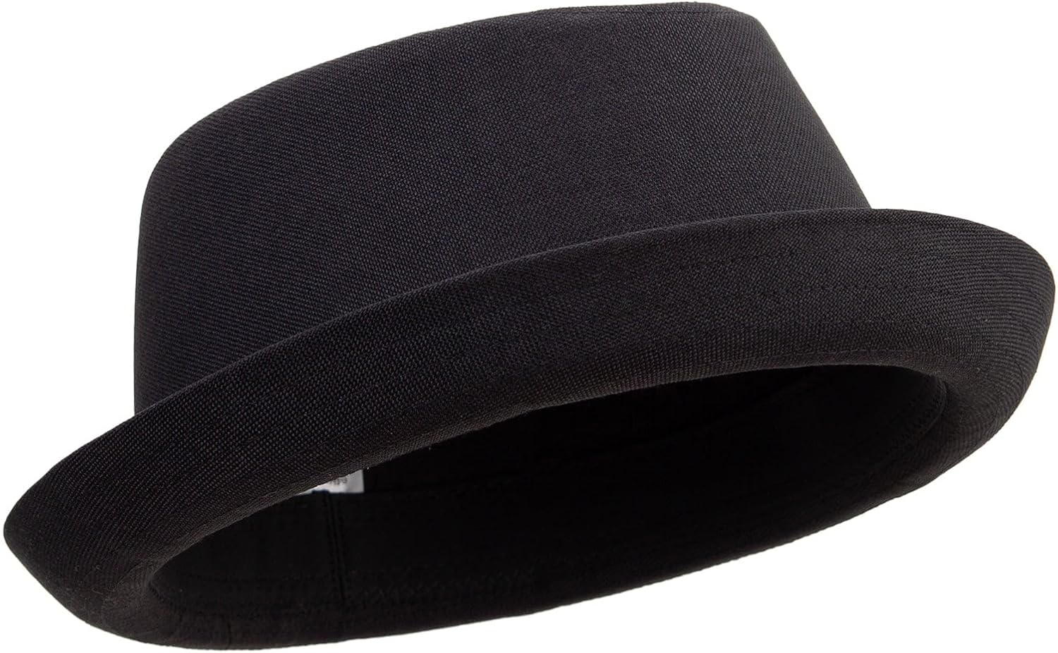 e4Hats.com Big Size Polyester Linen Mixed Porkpie Upbrim Fedora
