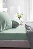 Rivaİstanbul Green Cotton Single Elastic Sheet 100x200