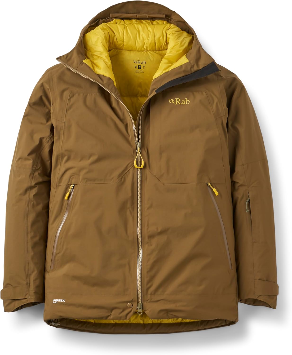 Rab Men's Optical Down Jacket - Waterproof Breathable Insulated Coat for Alpine & Backcountry Skiing