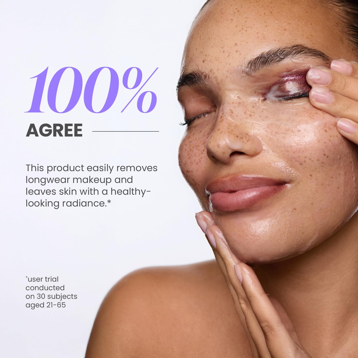 Wonderskin Cleansing Balm - Balsamo Detergente che si Scioglie Trasformandosi in Latte Struccante, Detergente Viso Delicato e Idratante con Centella Asiatica e Camomilla