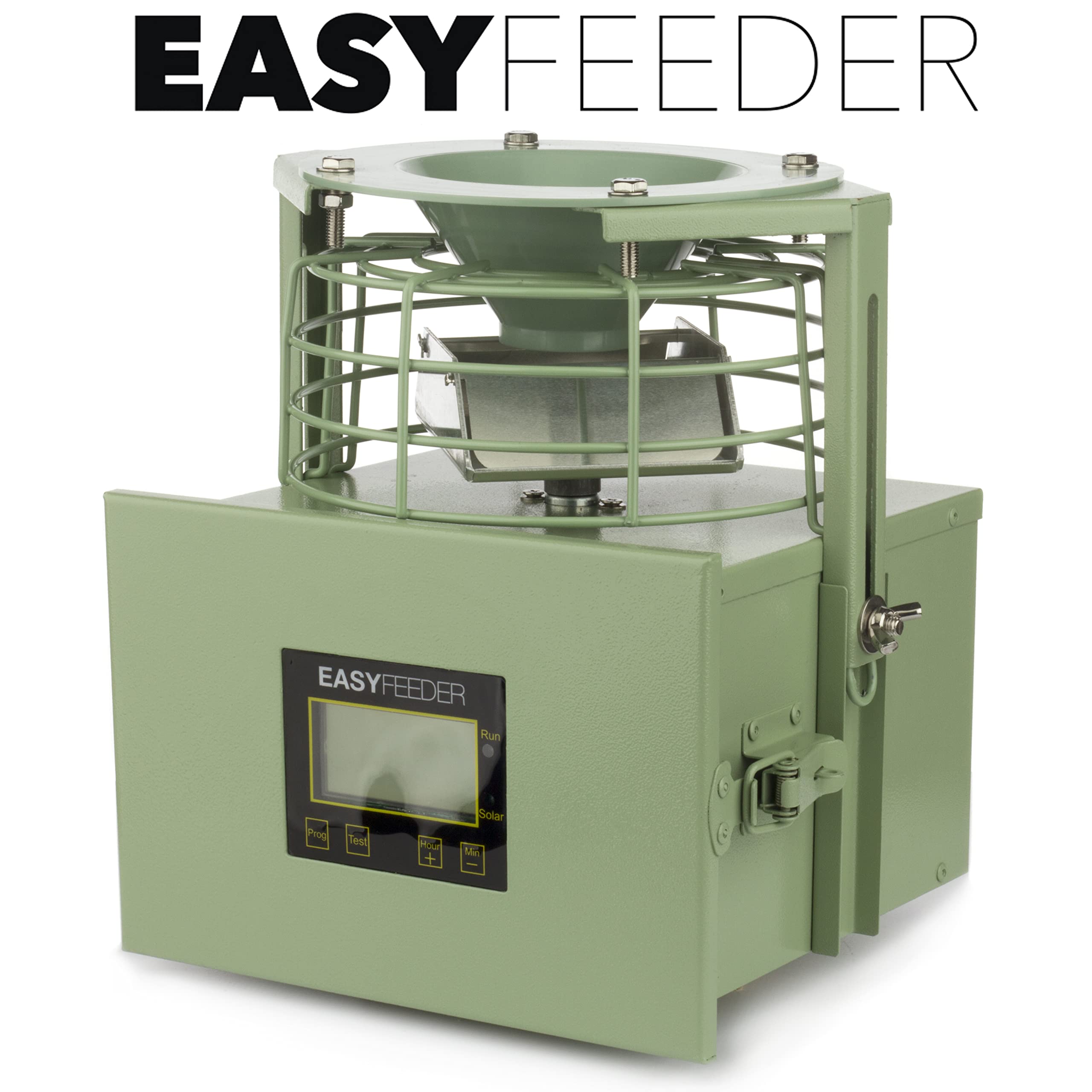 Wild Beak Easy Feeder EF001 Mangeoire avancée pour bétail avec panneau solaire Minuteur automatique 6 V 12 V