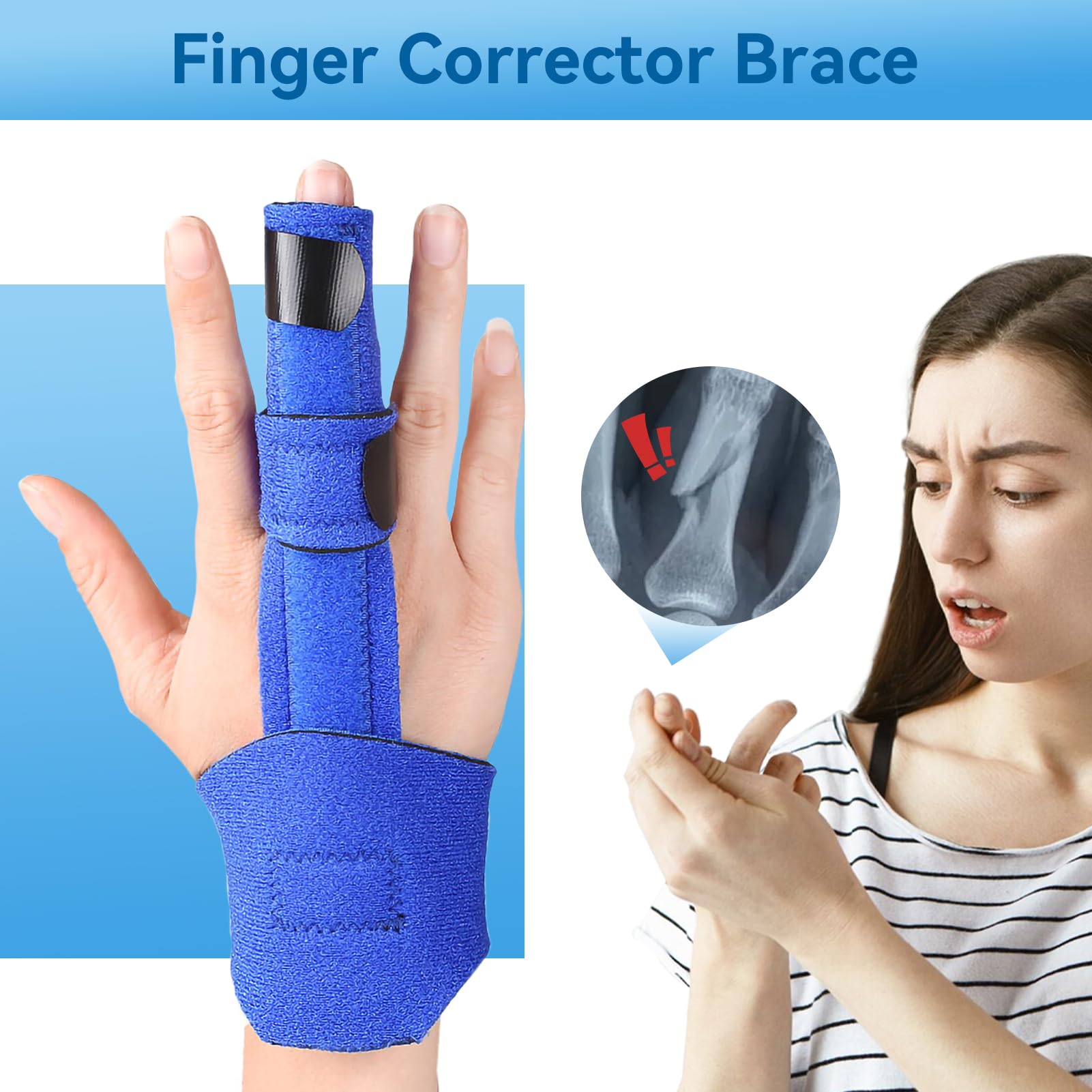 BREG '10201 Splint, Orthopedic, Universal Neoprene Thumb Interchangeable Flexible Rigid Stay Premier Latex-Free