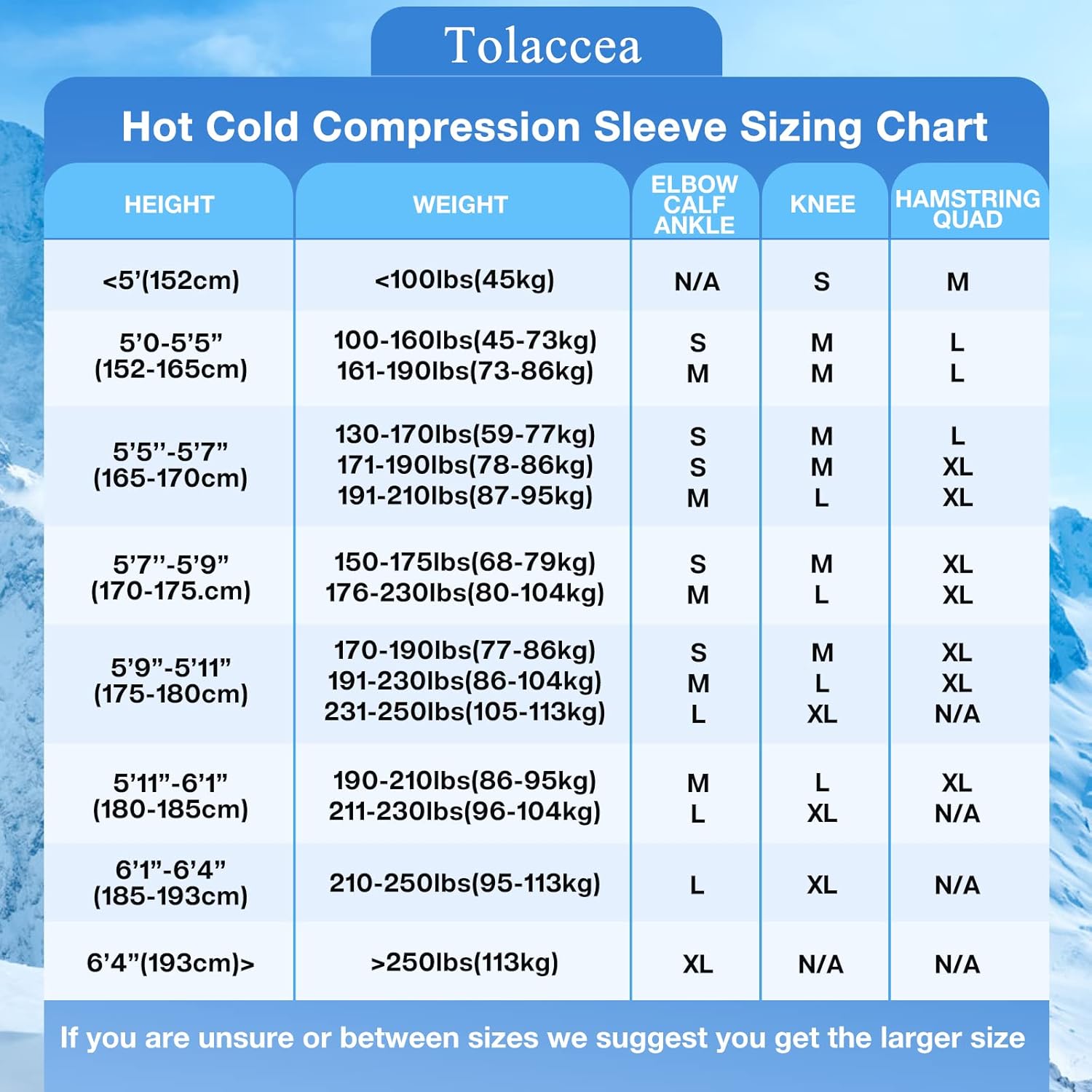 Tolaccea Hot & Cold Therapy Flexible Ice Packs Cold Therapy Compression Sleeve Reusable Gel Pack for Injury Cold Wrap for Knee Calf Elbow : Health & Household