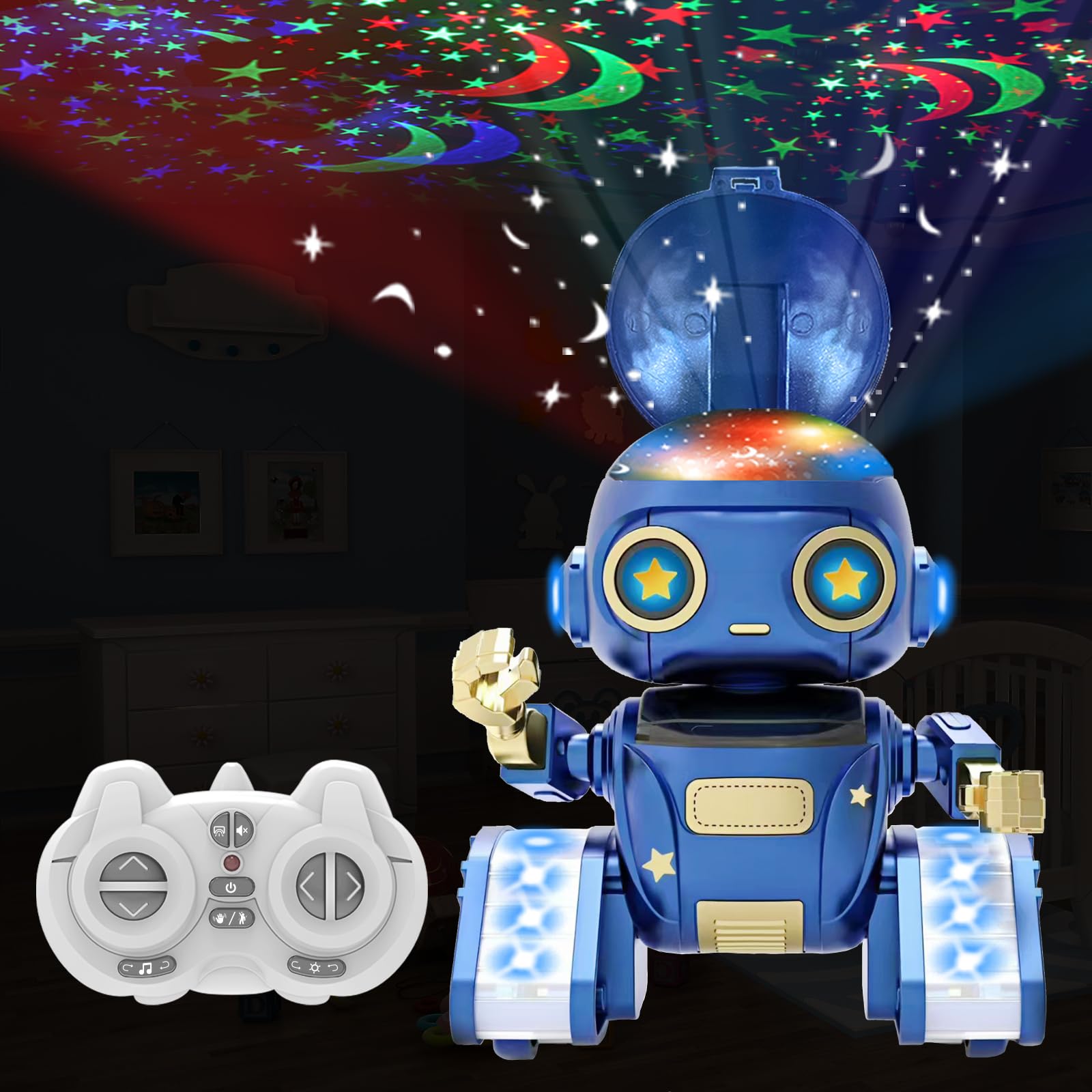 Amazon.com: Aikmi Robot Toys for Kids 5-7, Rechargeable Remote