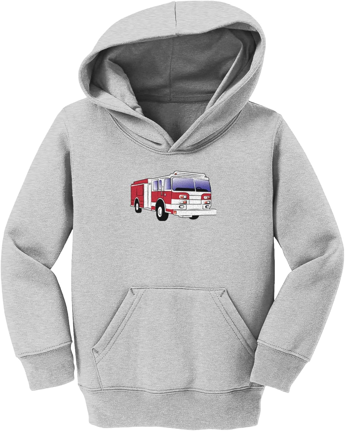 Tcombo Firetruck - Firefighter Bravest Toddler/Youth Fleece Hoodie